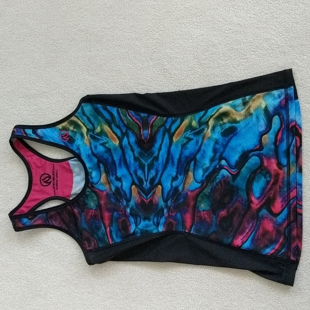 INKnBURN Abalone Azul Tank Top XS Ink n Burn